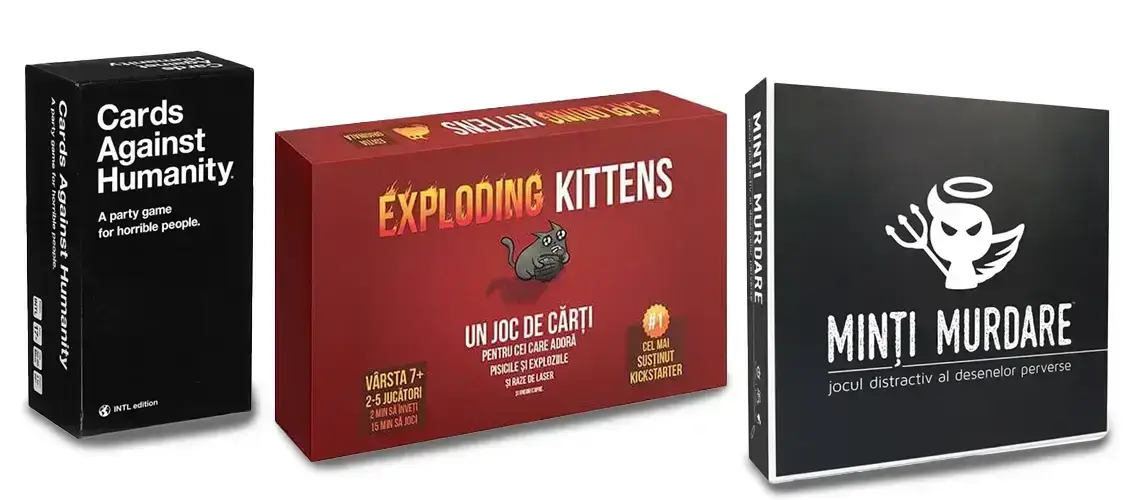 Top Jocuri de Societate: De la Strategie la Distractie Exploziva – Catan, Pandemic, Exploding Kittens si Altele